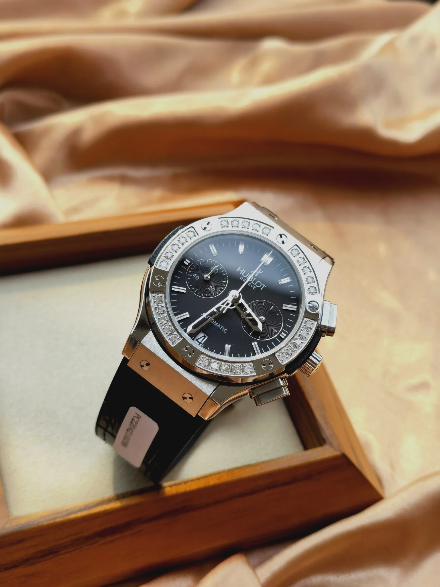 Hublot Steel — photographed off the sweep
