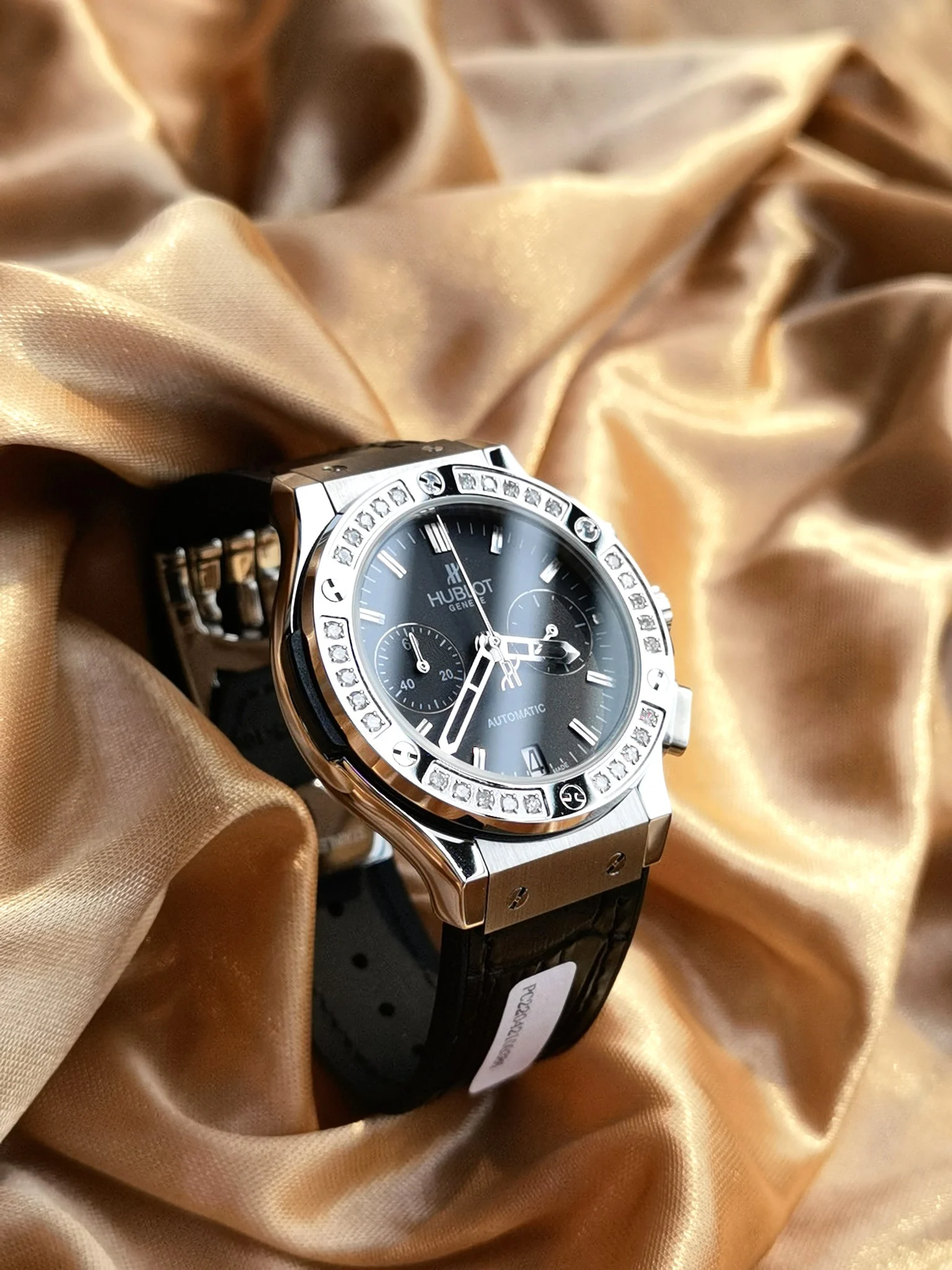 Hublot Steel — photographed off the sweep