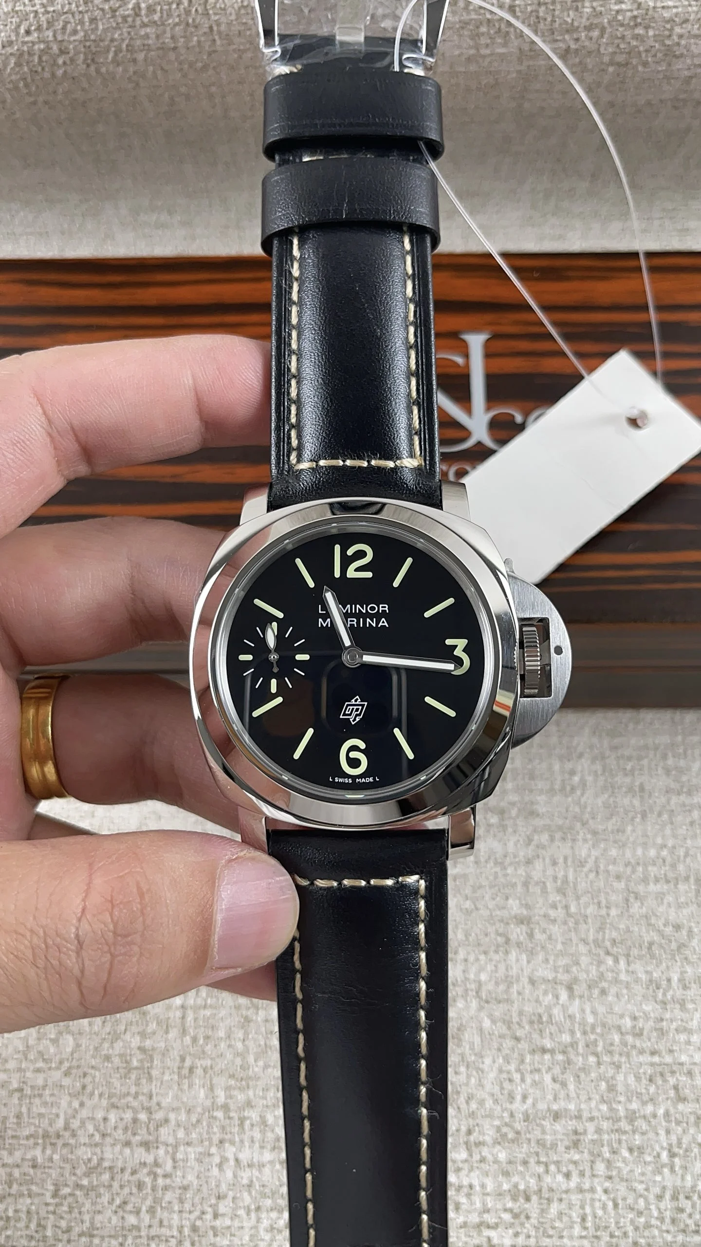 HW! Panerai 1084 collection! Paired with 6497 manual movement — photographed off the sweep