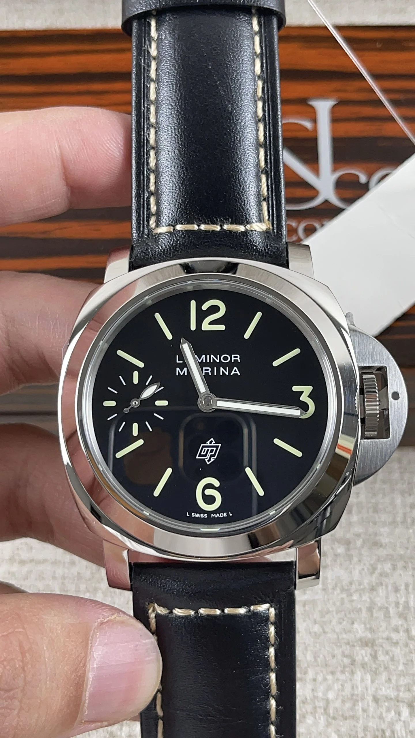 HW! Panerai 1084 collection! Paired with 6497 manual movement — photographed off the sweep