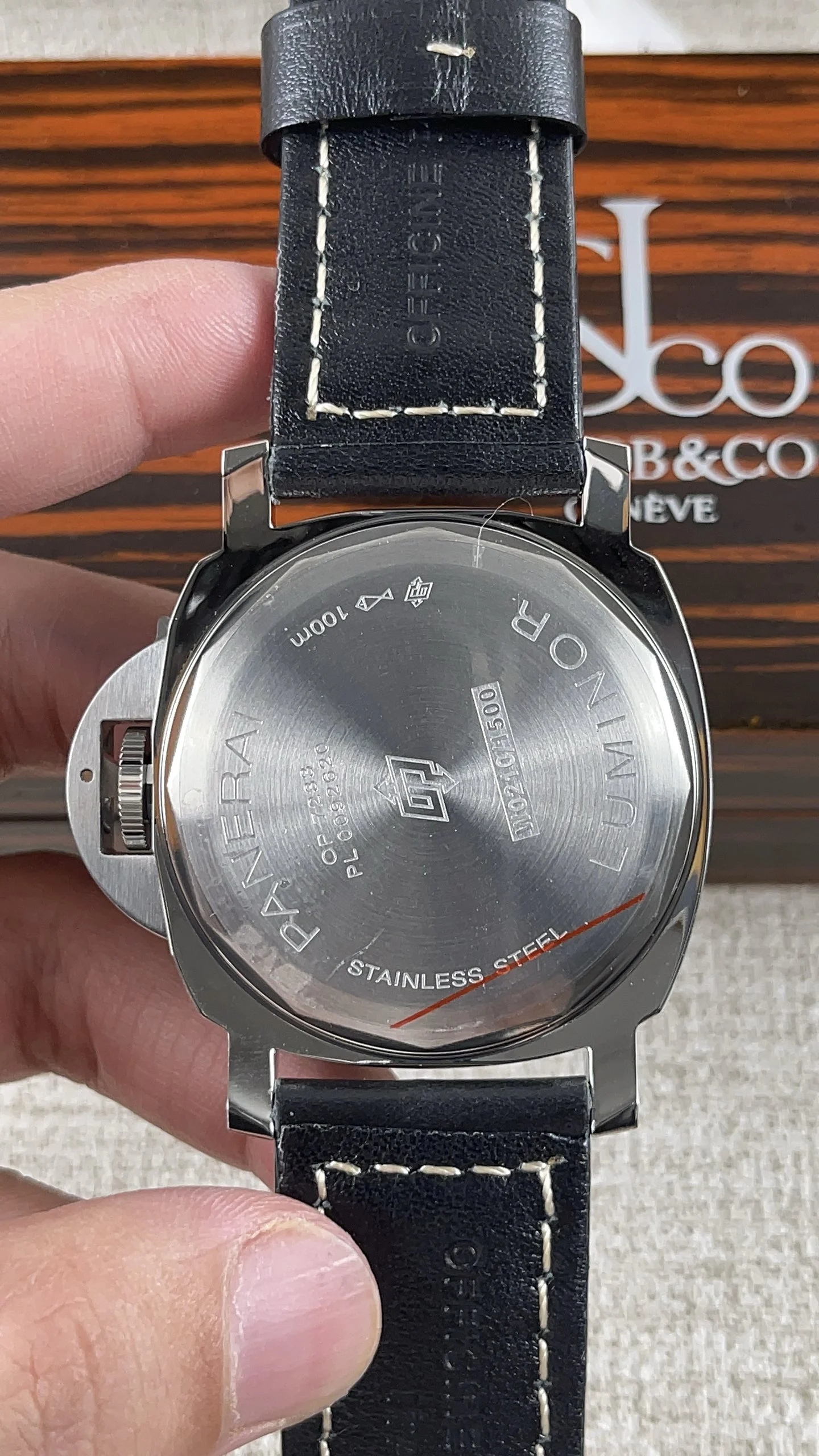 HW! Panerai 1084 collection! Paired with 6497 manual movement — photographed off the sweep