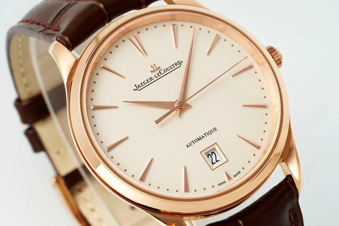 IM's new minimalist ultra-thin design – the Jaeger-LeCoultre — photographed off the sweep