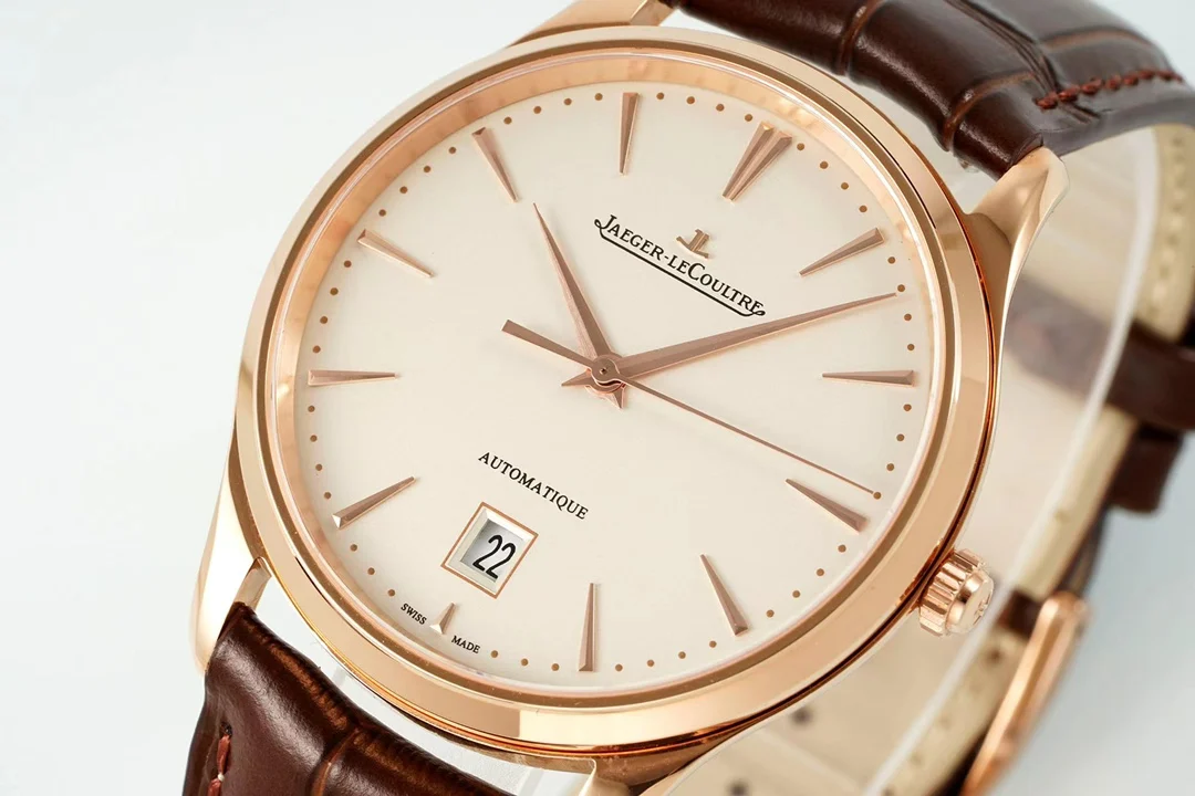 IM's new minimalist ultra-thin design – the Jaeger-LeCoultre — photographed off the sweep
