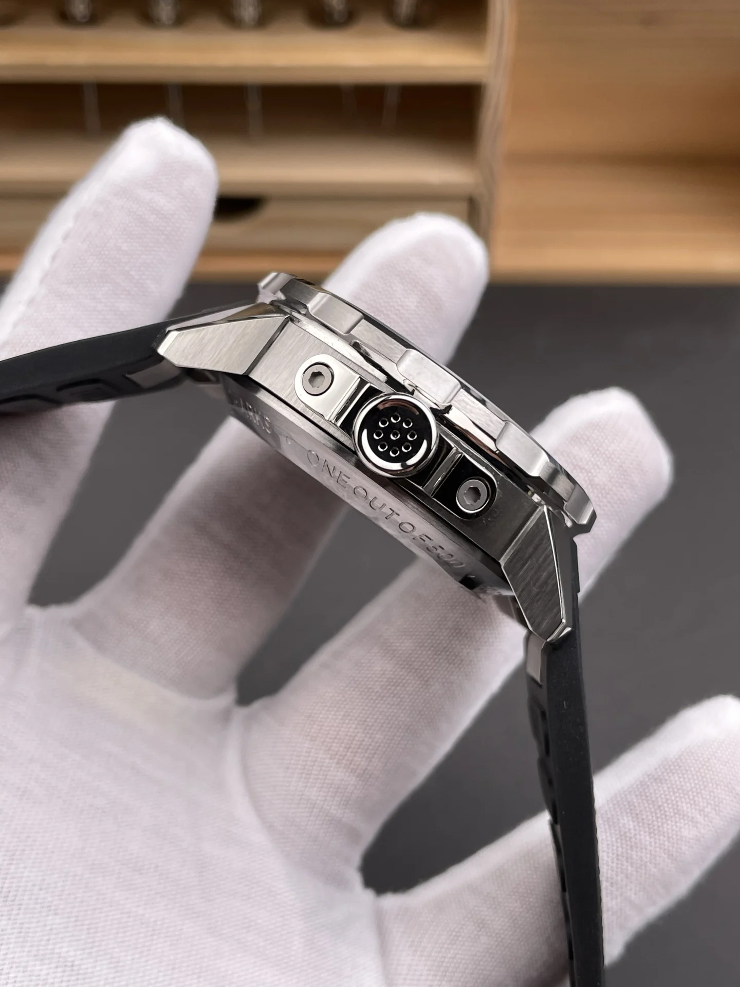 IWC 44mm — photographed off the sweep