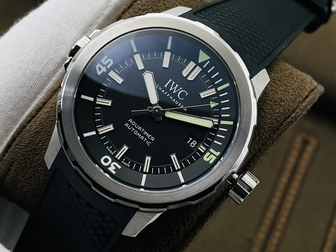 IWC Aquatimer 44mm — photographed off the sweep
