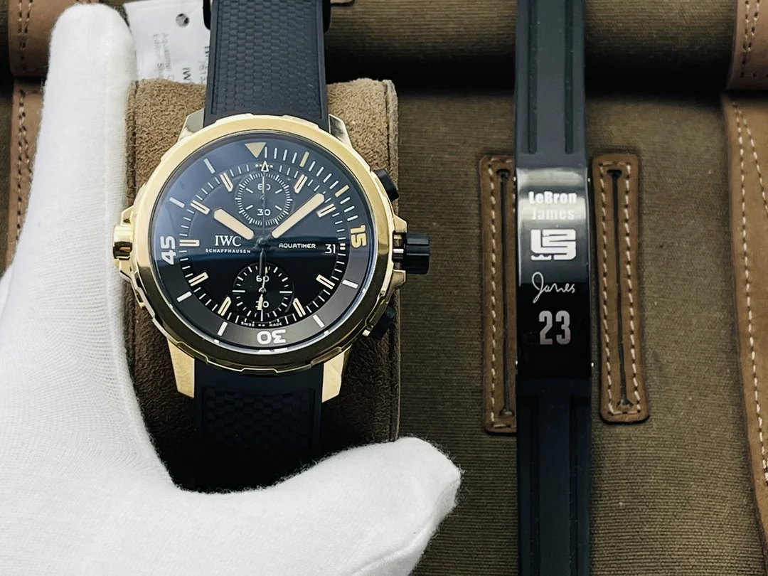 IWC Aquatimer IW379503 — photographed off the sweep