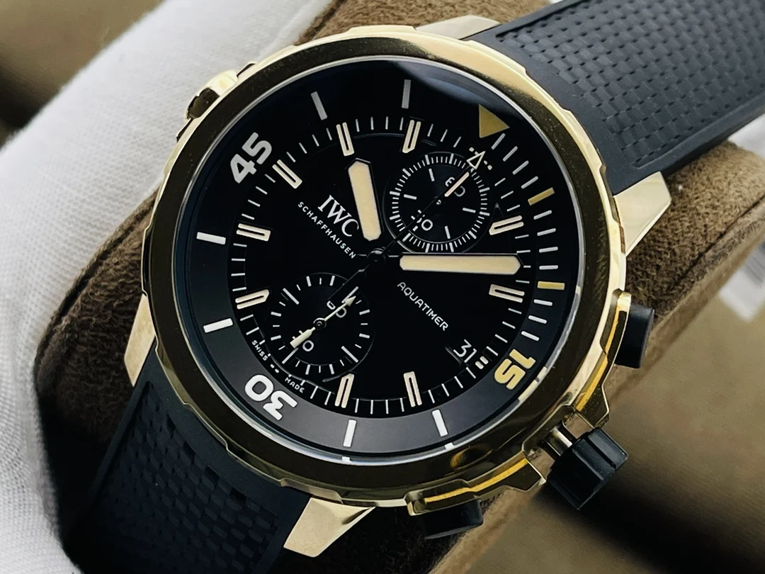 IWC Aquatimer IW379503 — photographed off the sweep