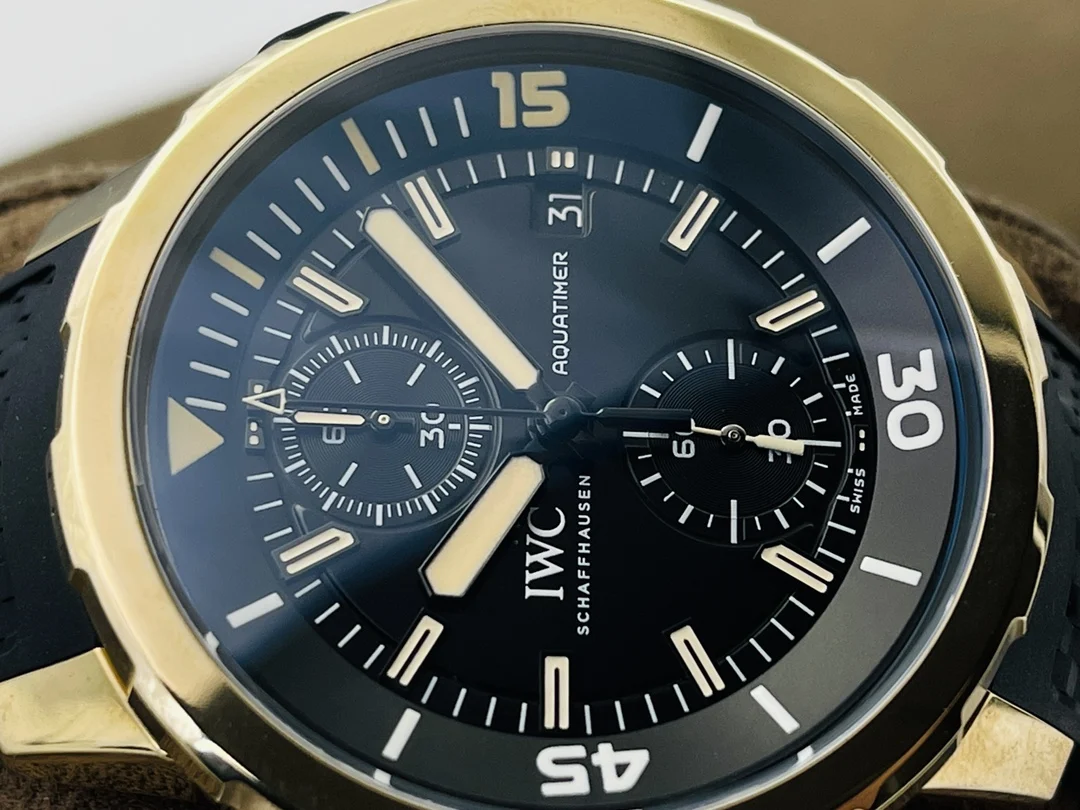 IWC Aquatimer IW379503 — photographed off the sweep