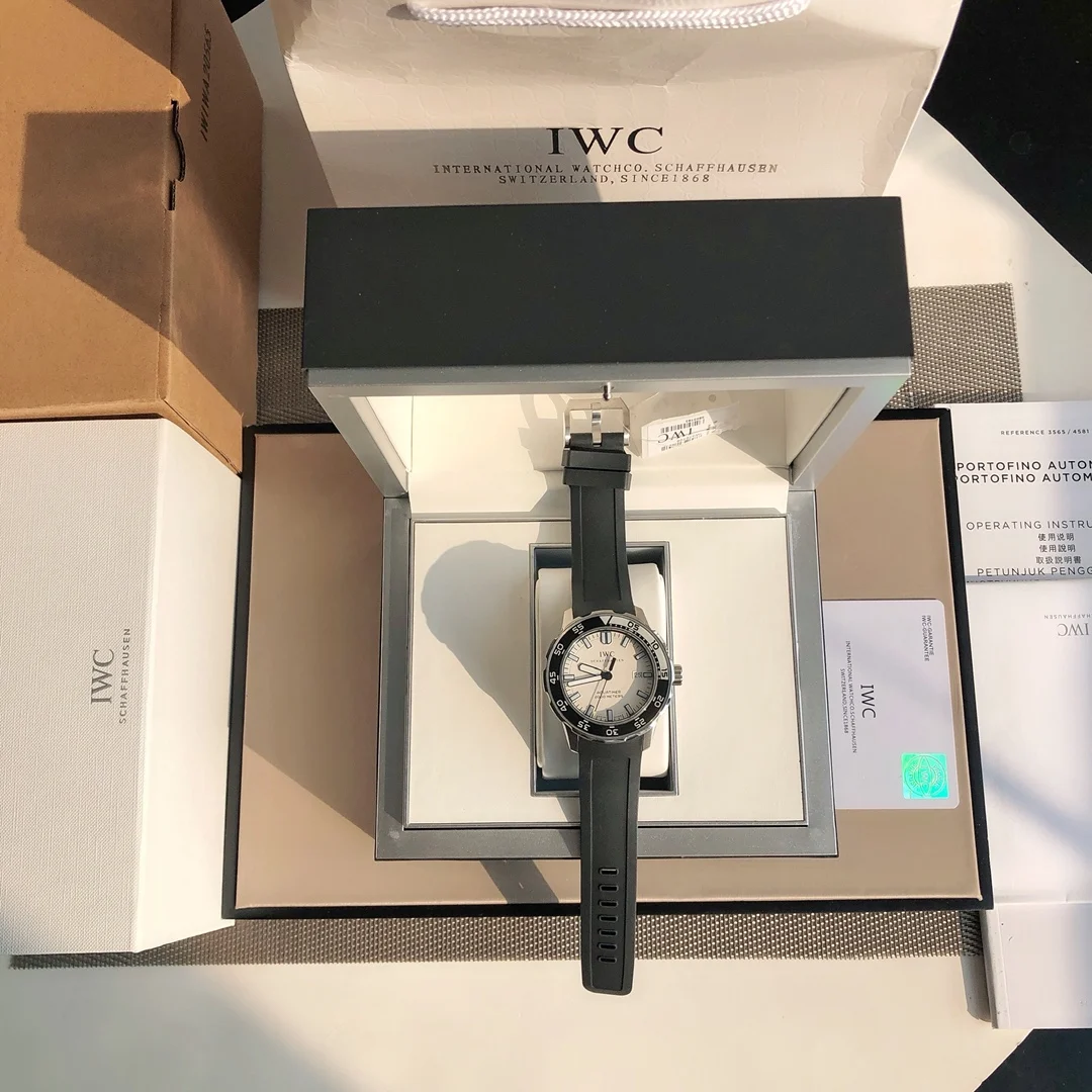 IWC Aquatimer Steel Black Dial 44mm