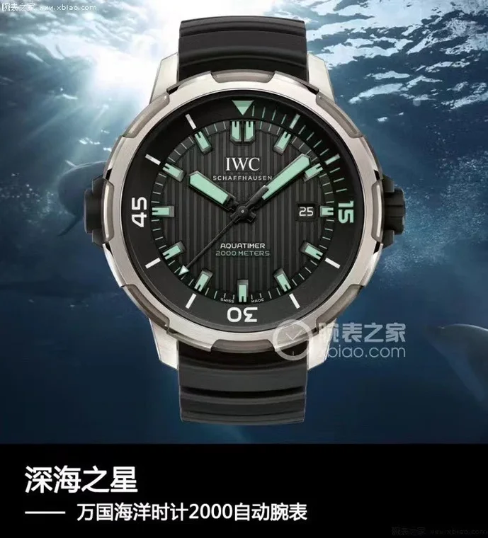 IWC Aquatimer Titanium Black Dial