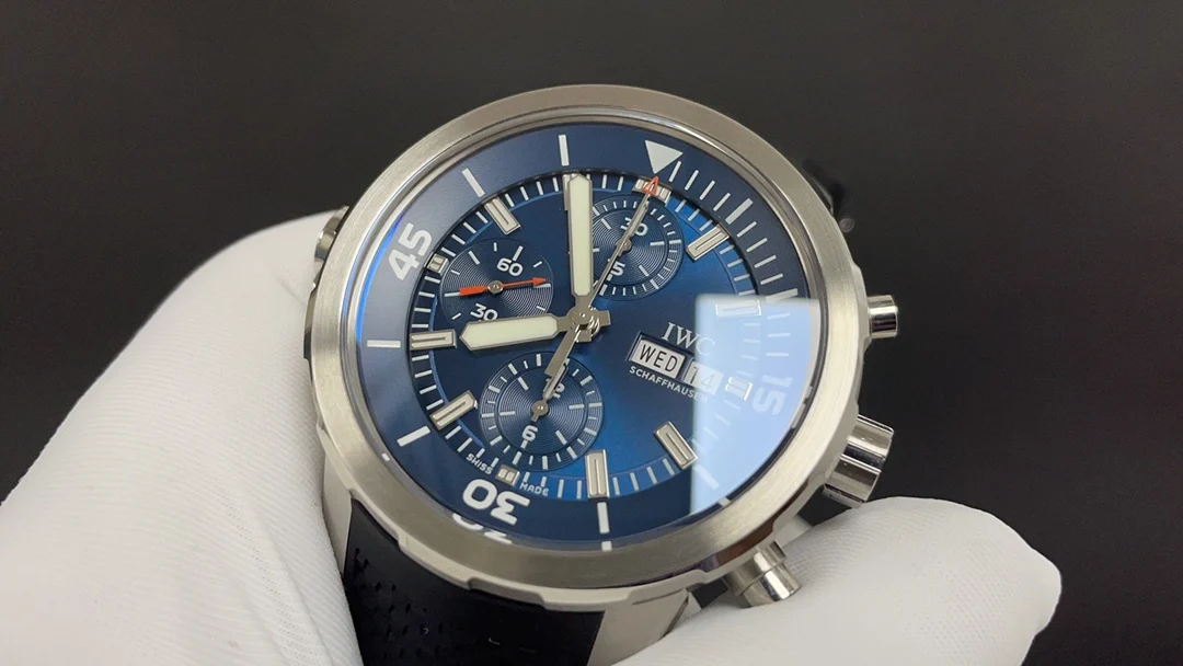 IWC Aquatimer — photographed off the sweep