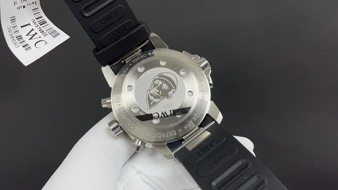 IWC Aquatimer — photographed off the sweep