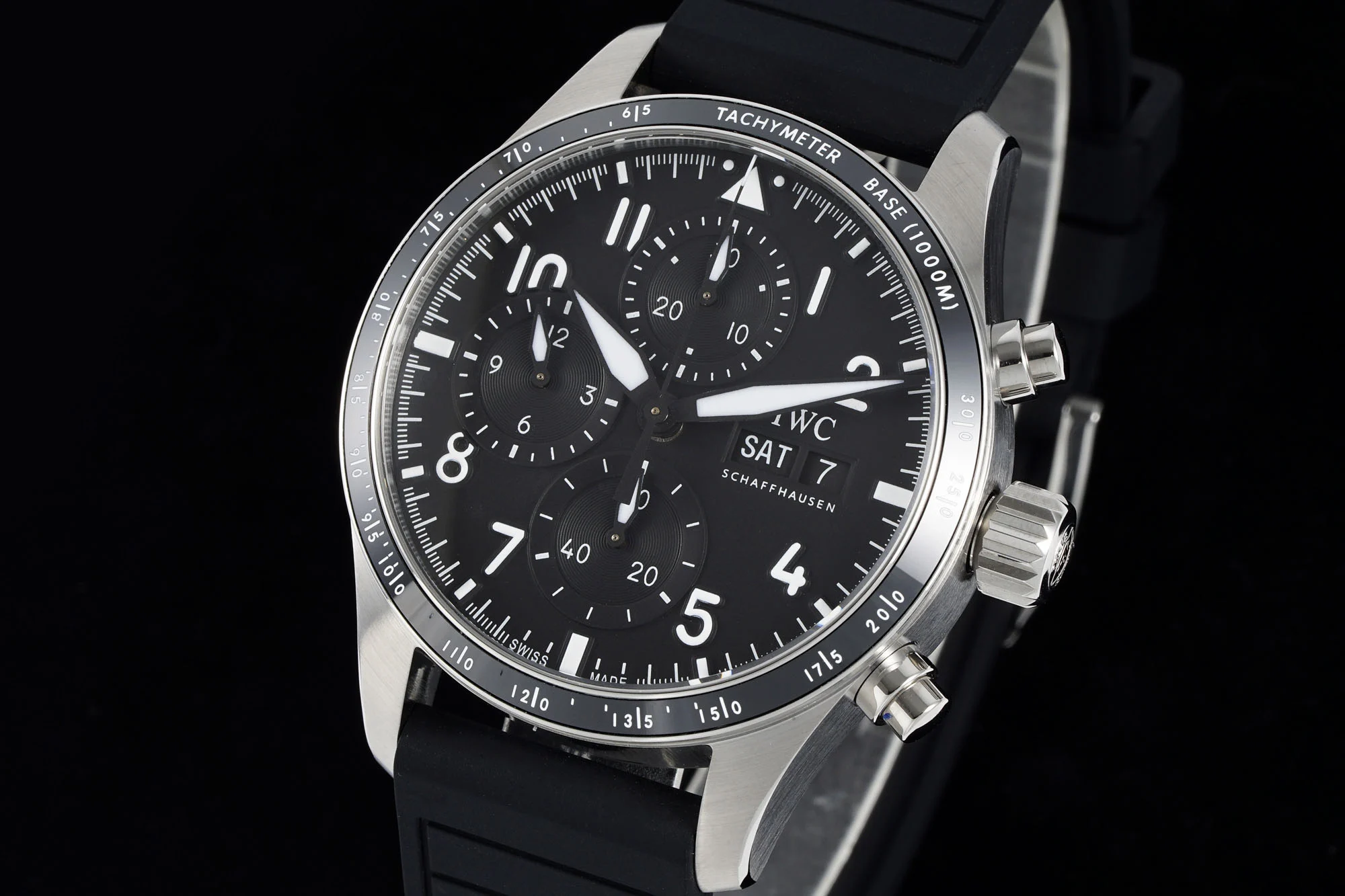 IWC Big Pilot — photographed off the sweep
