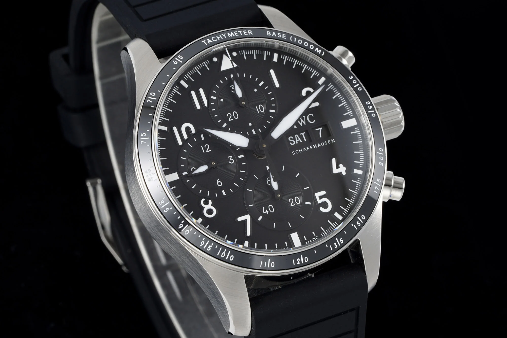 IWC Big Pilot — photographed off the sweep