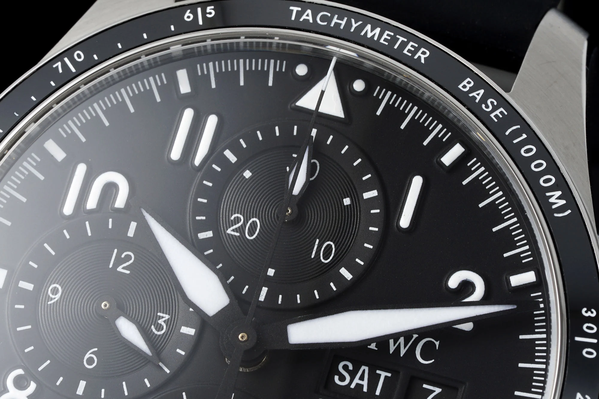 IWC Big Pilot — photographed off the sweep