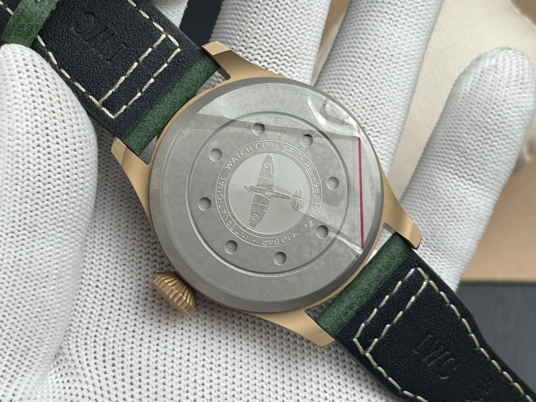 IWC Bronze — photographed off the sweep