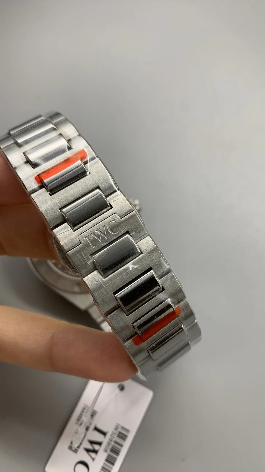 IWC Ingenieur Green Dial — photographed off the sweep