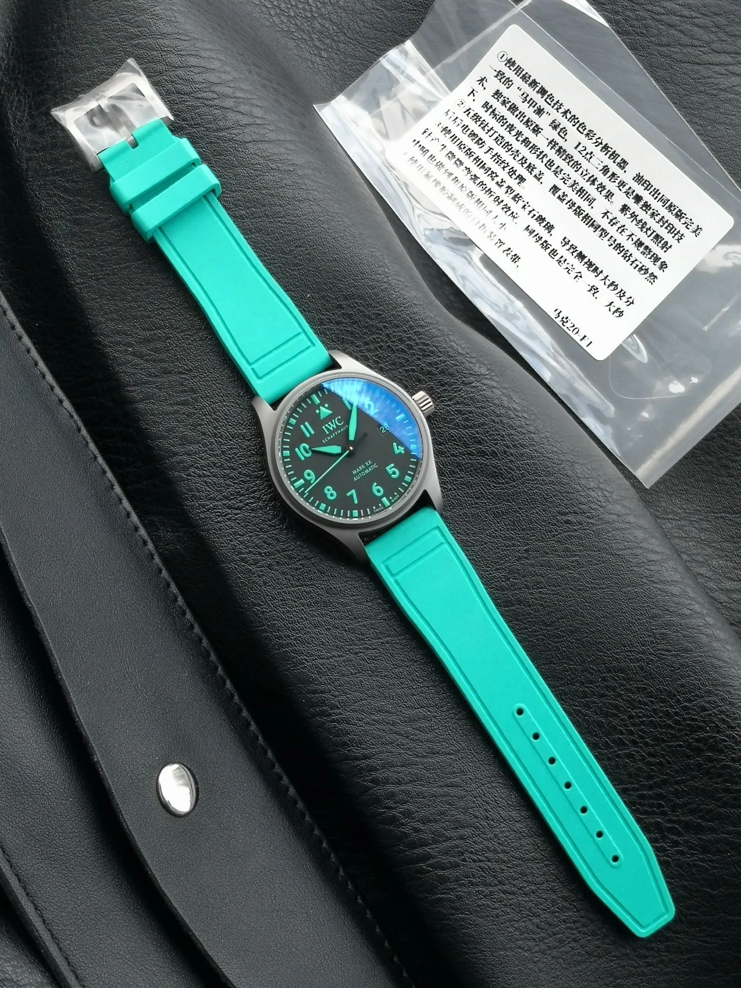 IWC IW328210 — photographed off the sweep