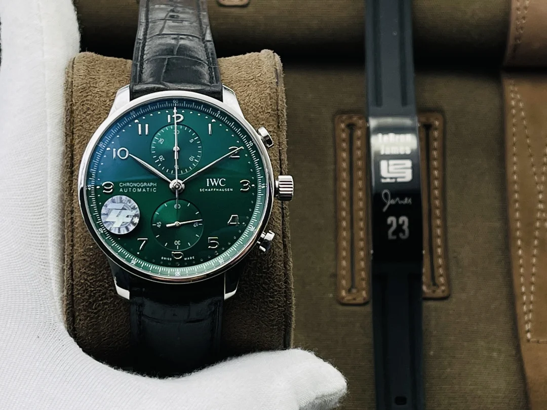 IWC IW371615 — photographed off the sweep