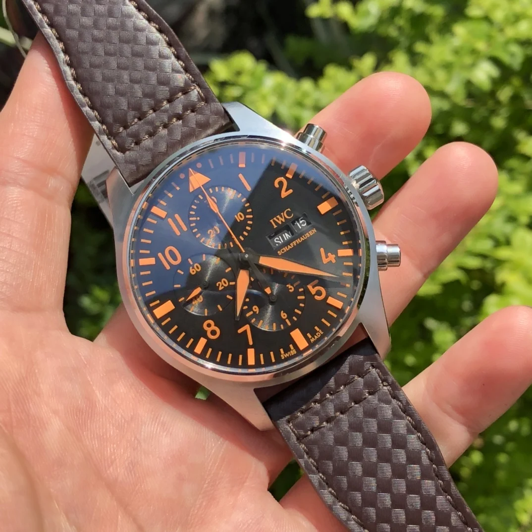 IWC IW377730 — photographed off the sweep