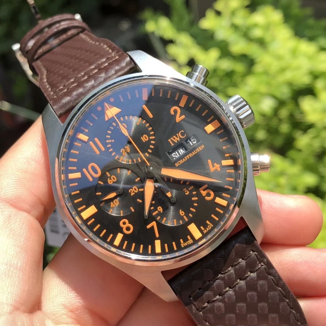 IWC IW377730 — photographed off the sweep