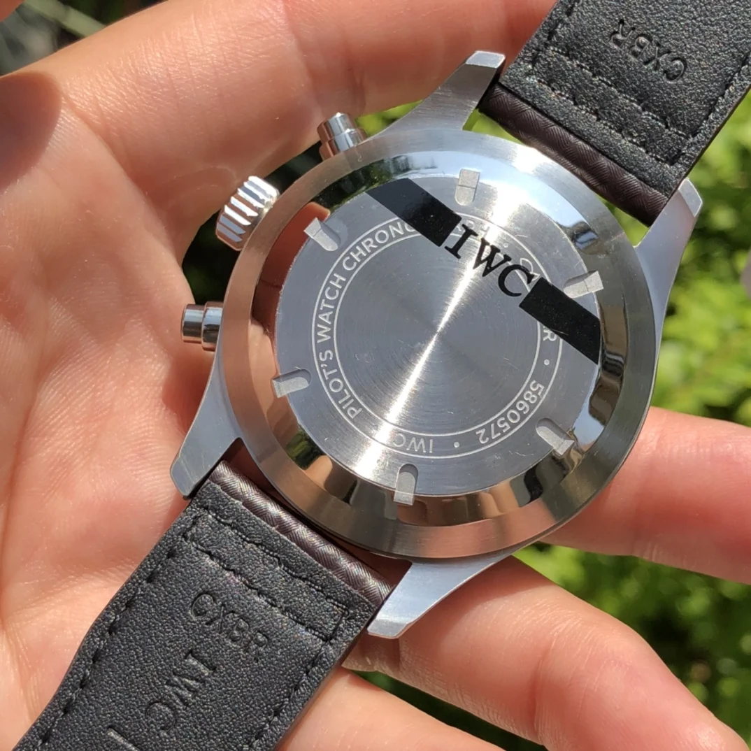 IWC IW377730 — photographed off the sweep