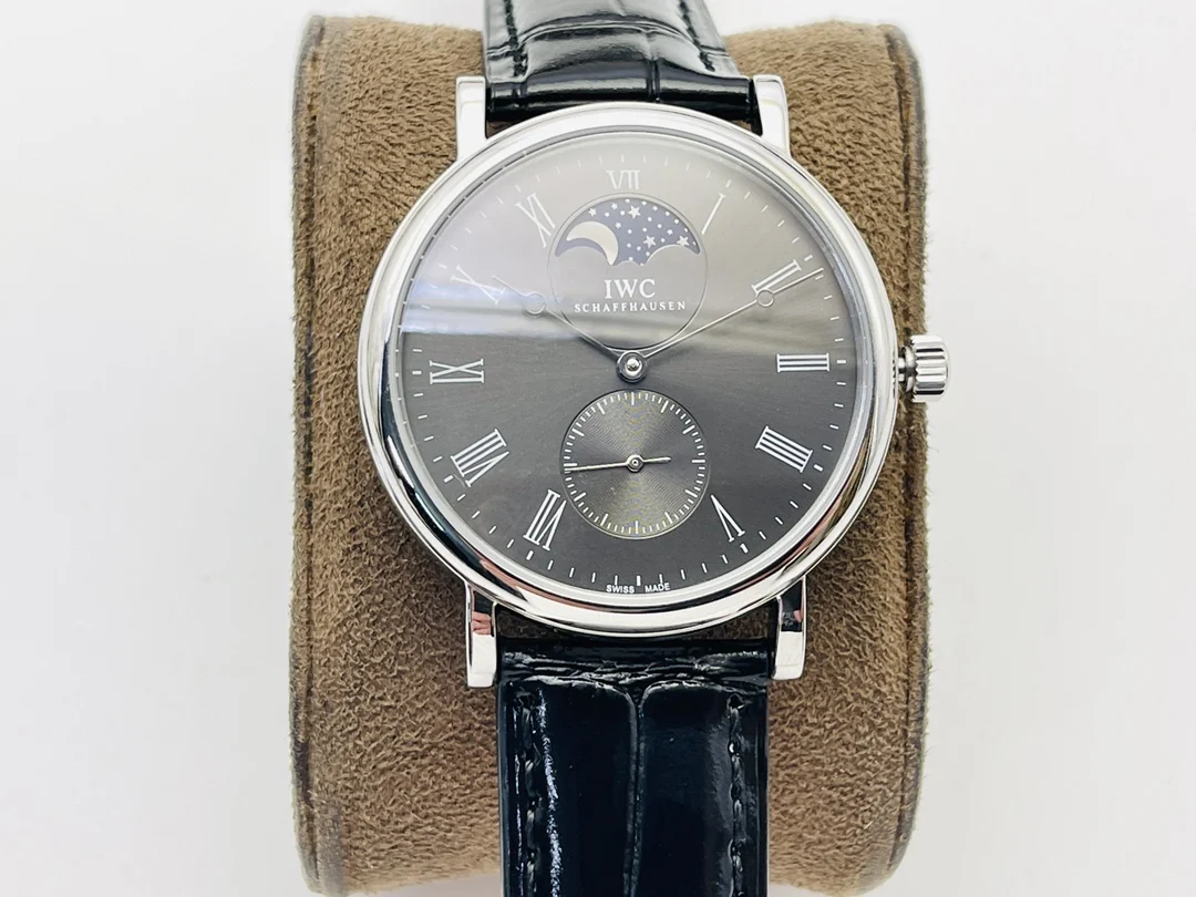IWC Moon Phase IW544805 — photographed off the sweep