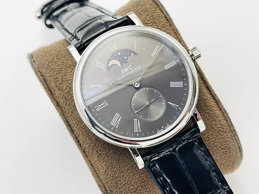 IWC Moon Phase IW544805 — photographed off the sweep