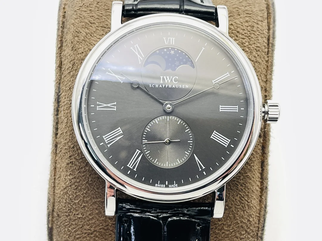 IWC Moon Phase IW544805 — photographed off the sweep