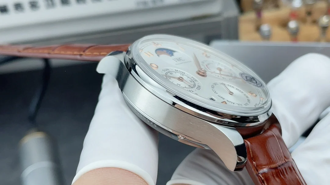 IWC Perpetual Calendar — photographed off the sweep