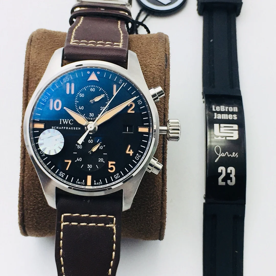 IWC Pilot — photographed off the sweep