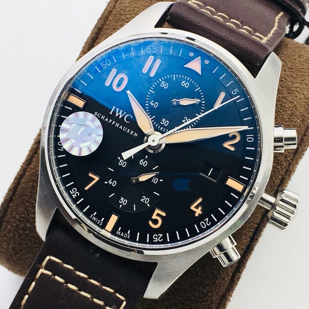 IWC Pilot — photographed off the sweep