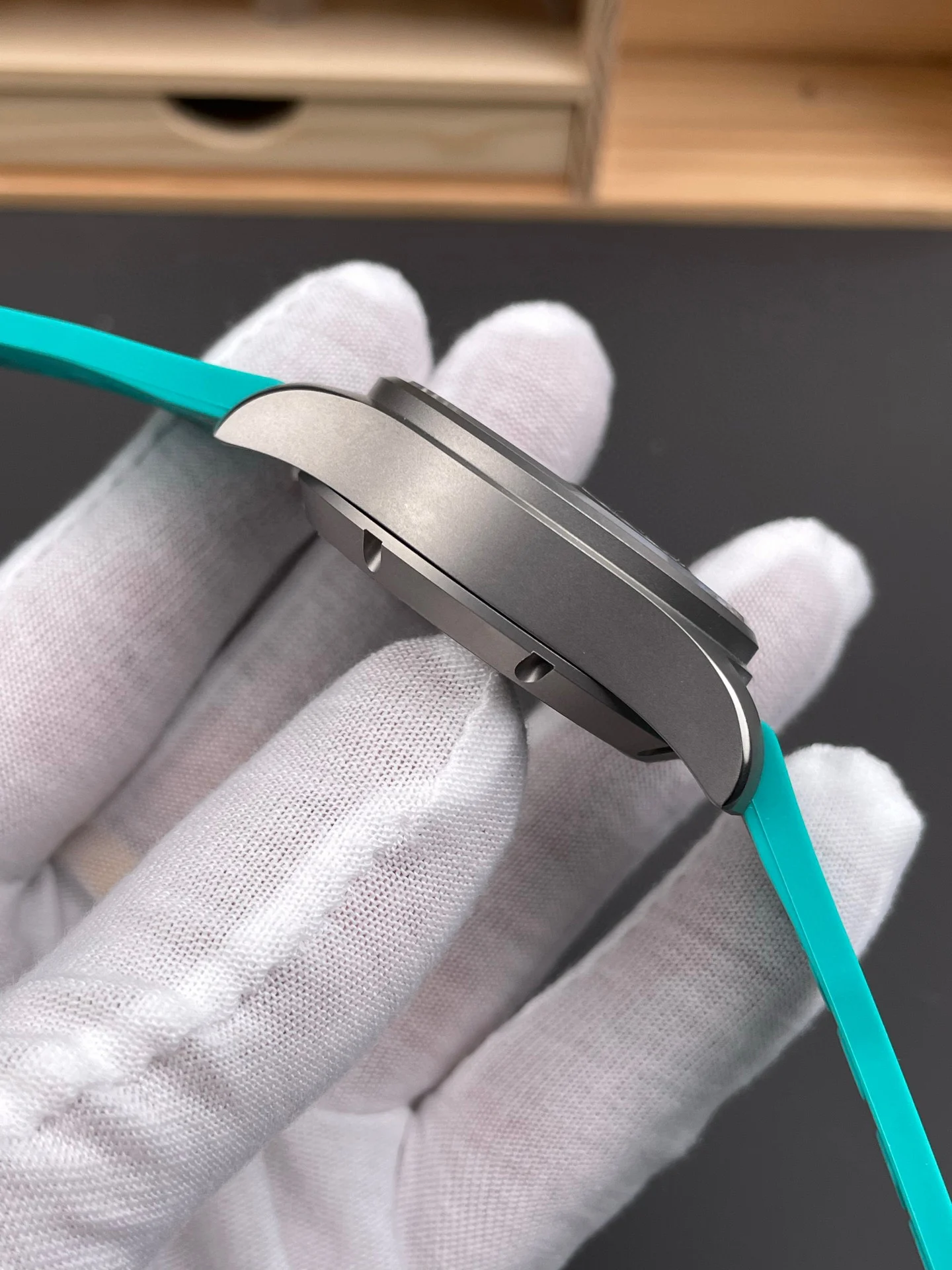 IWC Pilot — photographed off the sweep