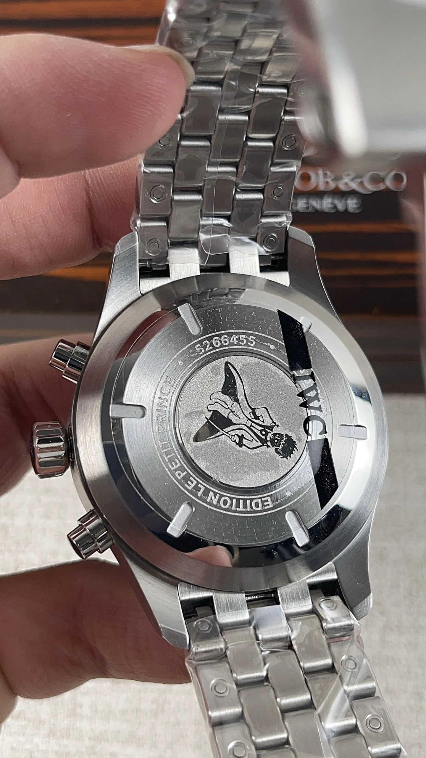 IWC Pilot — photographed off the sweep