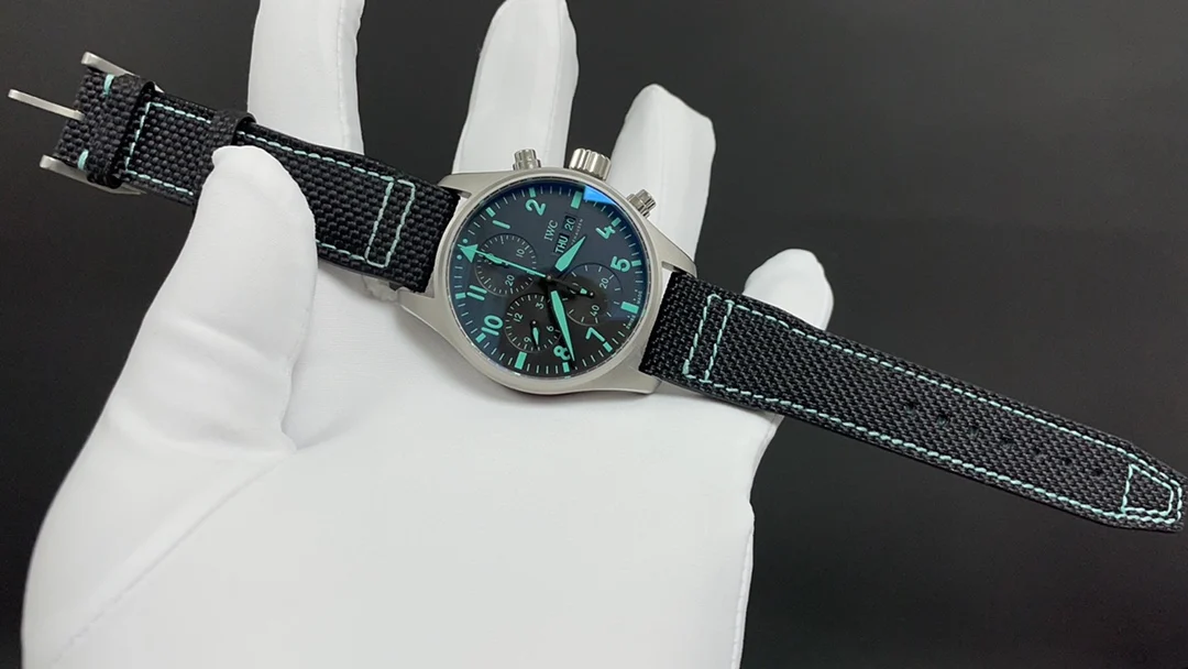 IWC Pilot 41mm — photographed off the sweep