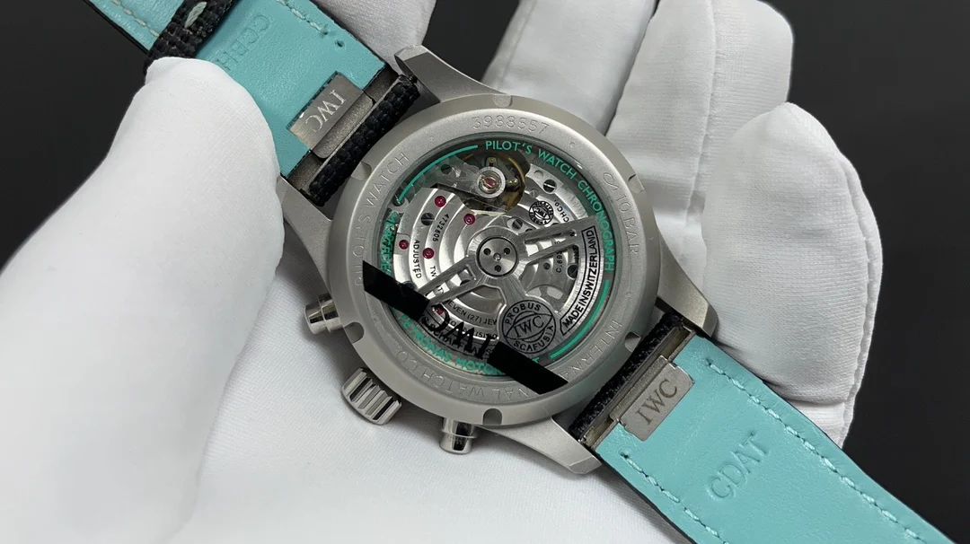 IWC Pilot 41mm — photographed off the sweep