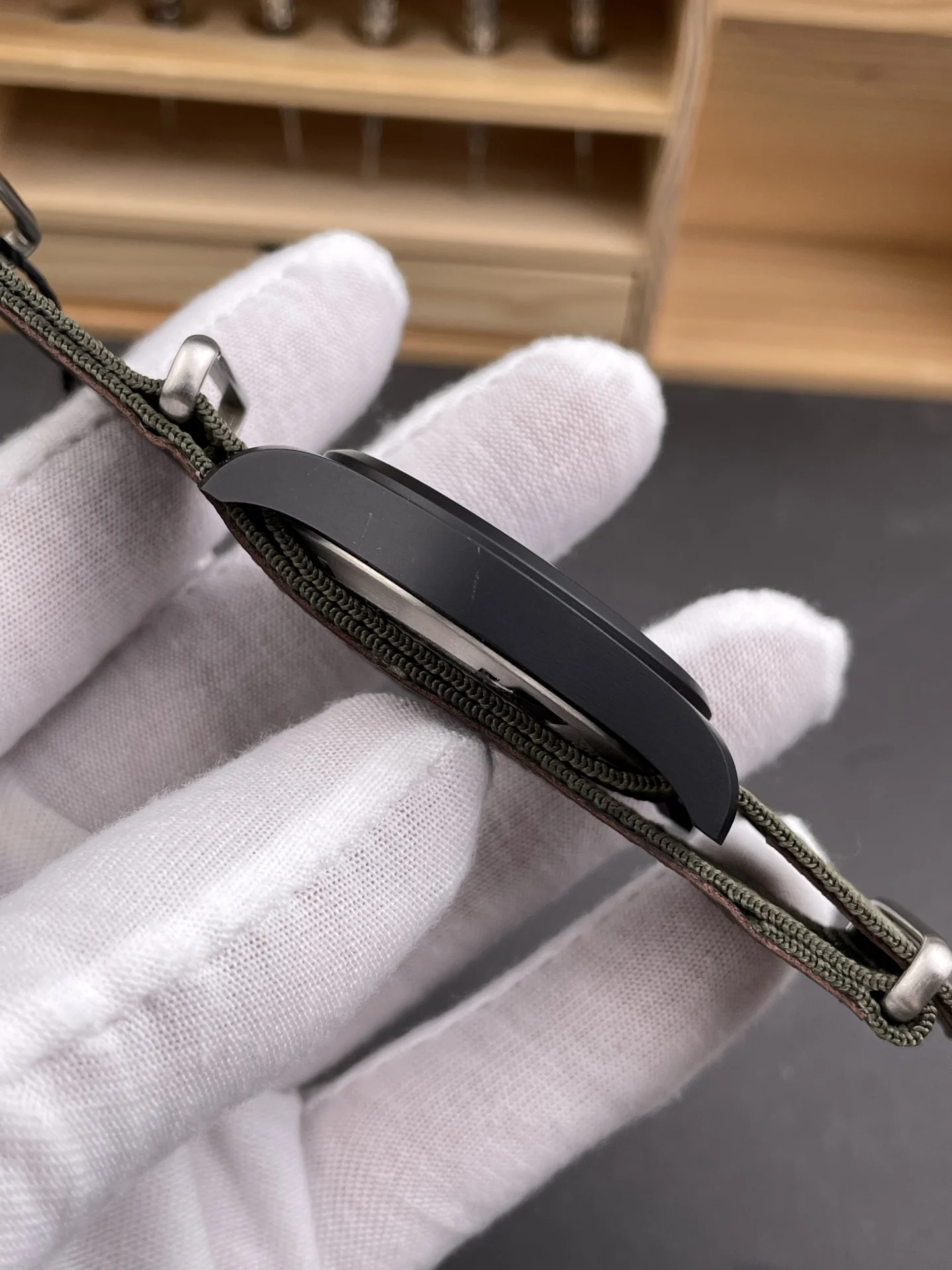 IWC Pilot 41mm — photographed off the sweep