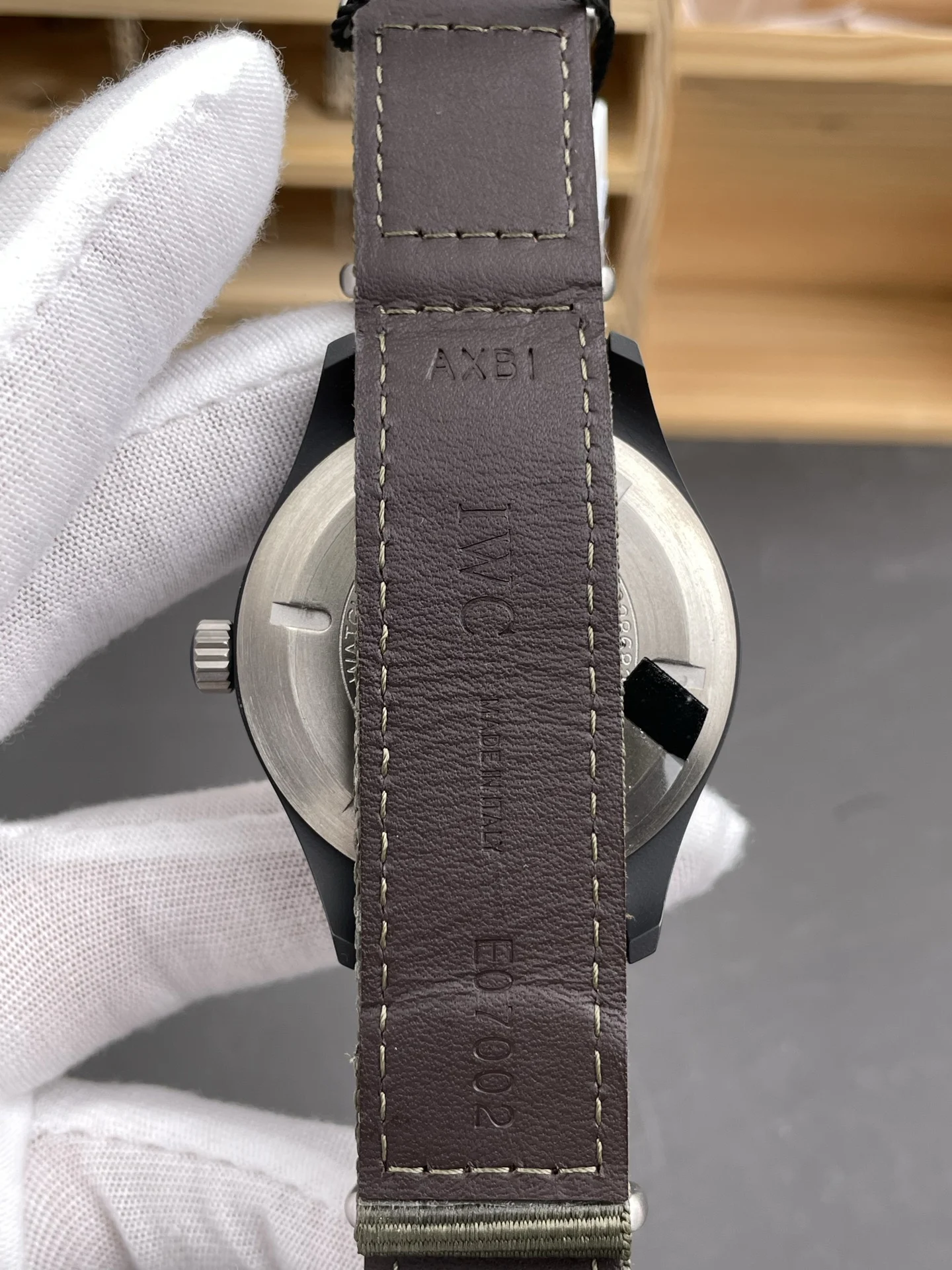 IWC Pilot 41mm — photographed off the sweep