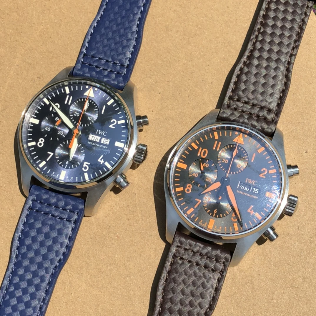 IWC Pilot 43mm — photographed off the sweep