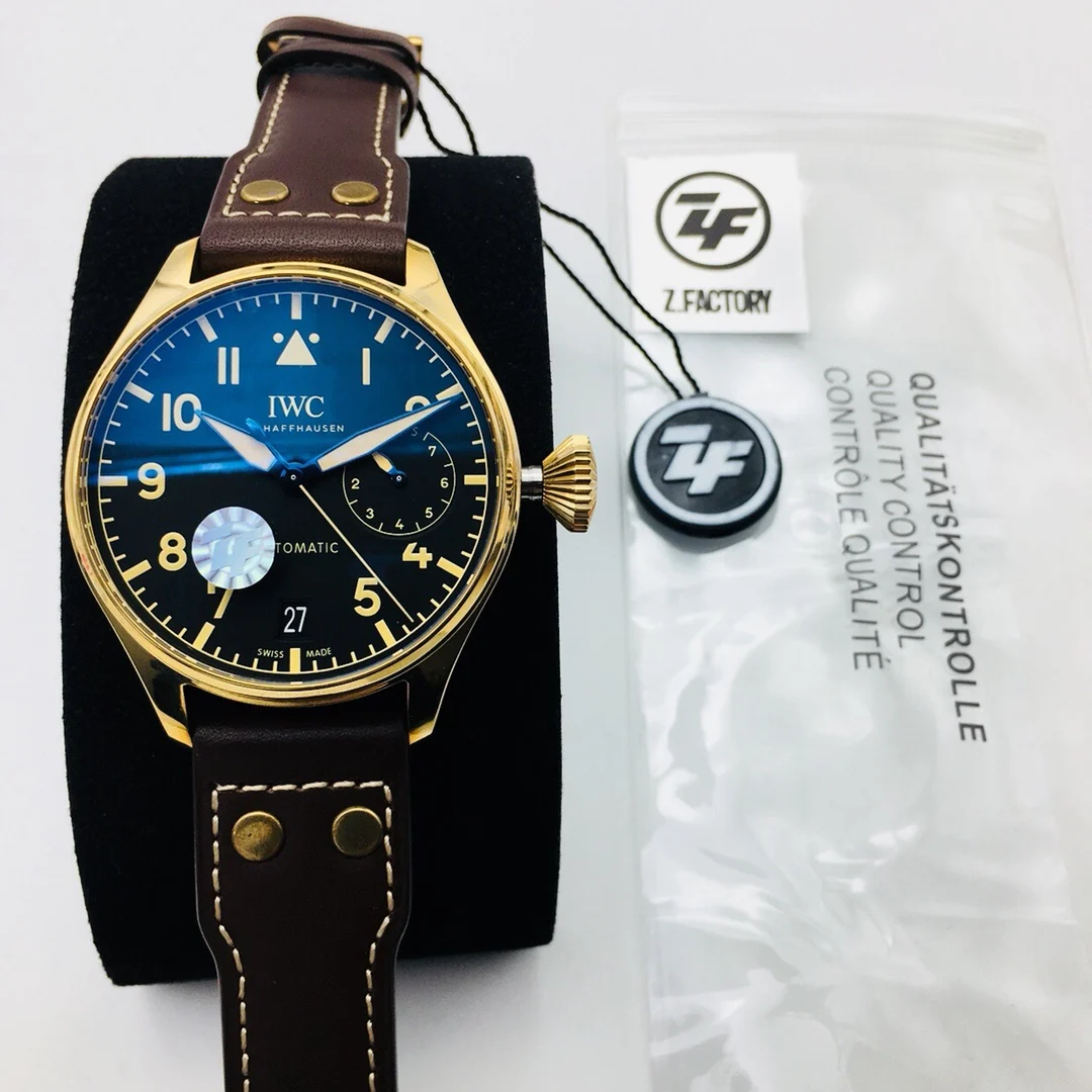 IWC Pilot Bronze IW501005 — photographed off the sweep