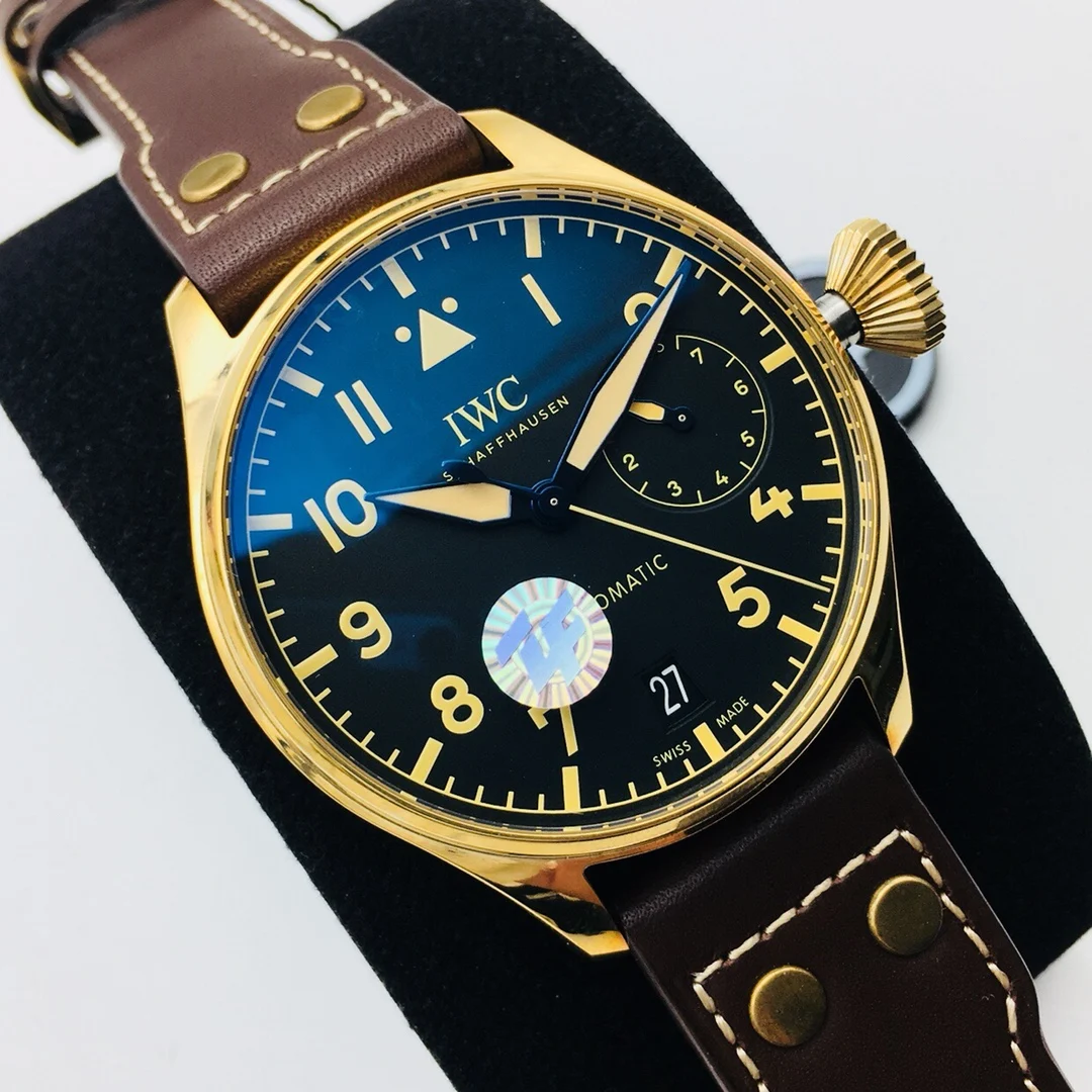 IWC Pilot Bronze IW501005 — photographed off the sweep
