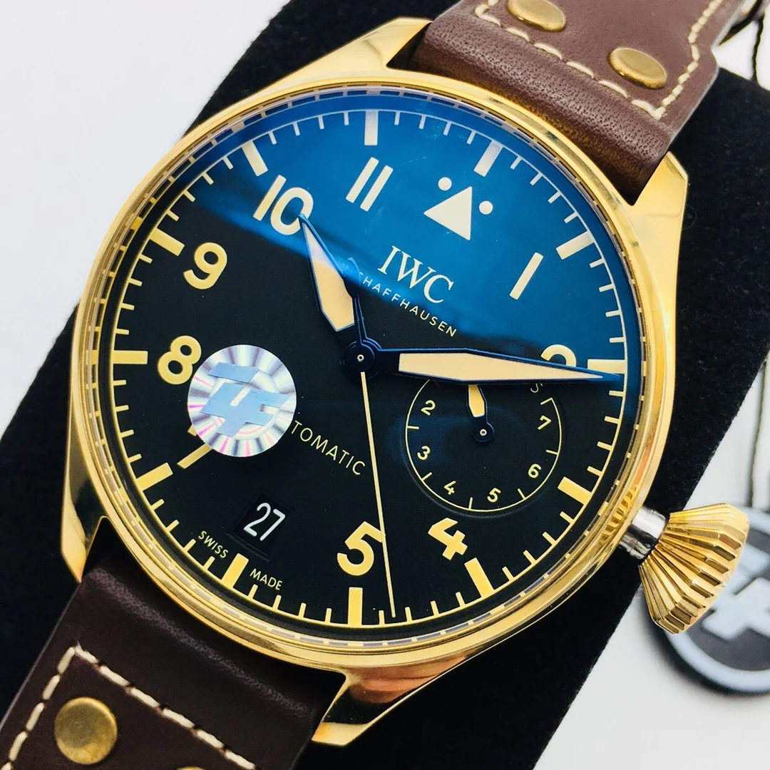 IWC Pilot Bronze IW501005 — photographed off the sweep