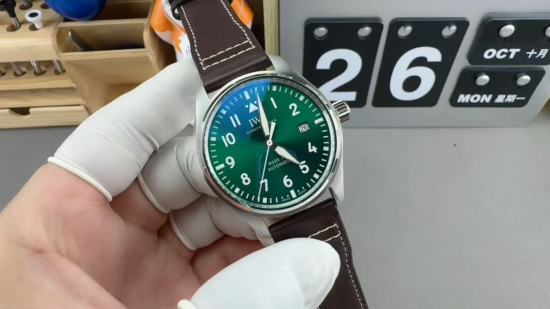 IWC Pilot Green Dial
