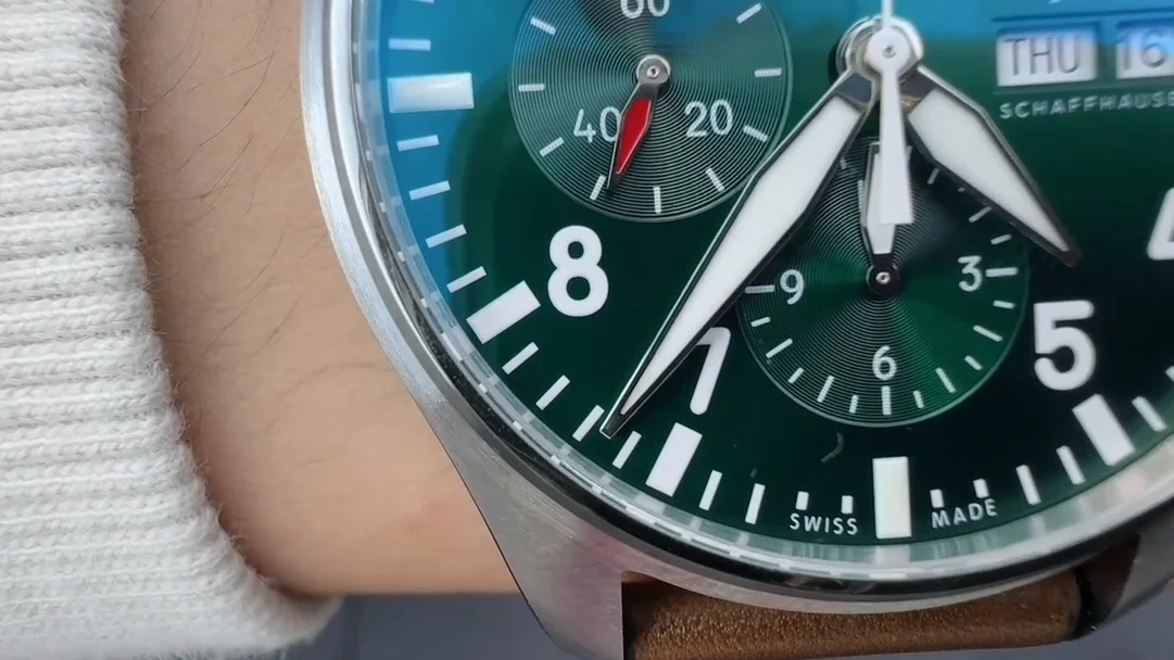 IWC Pilot Green Dial