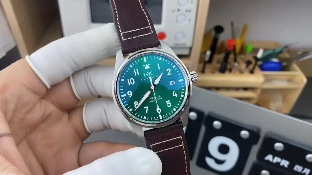 IWC Pilot Green Dial