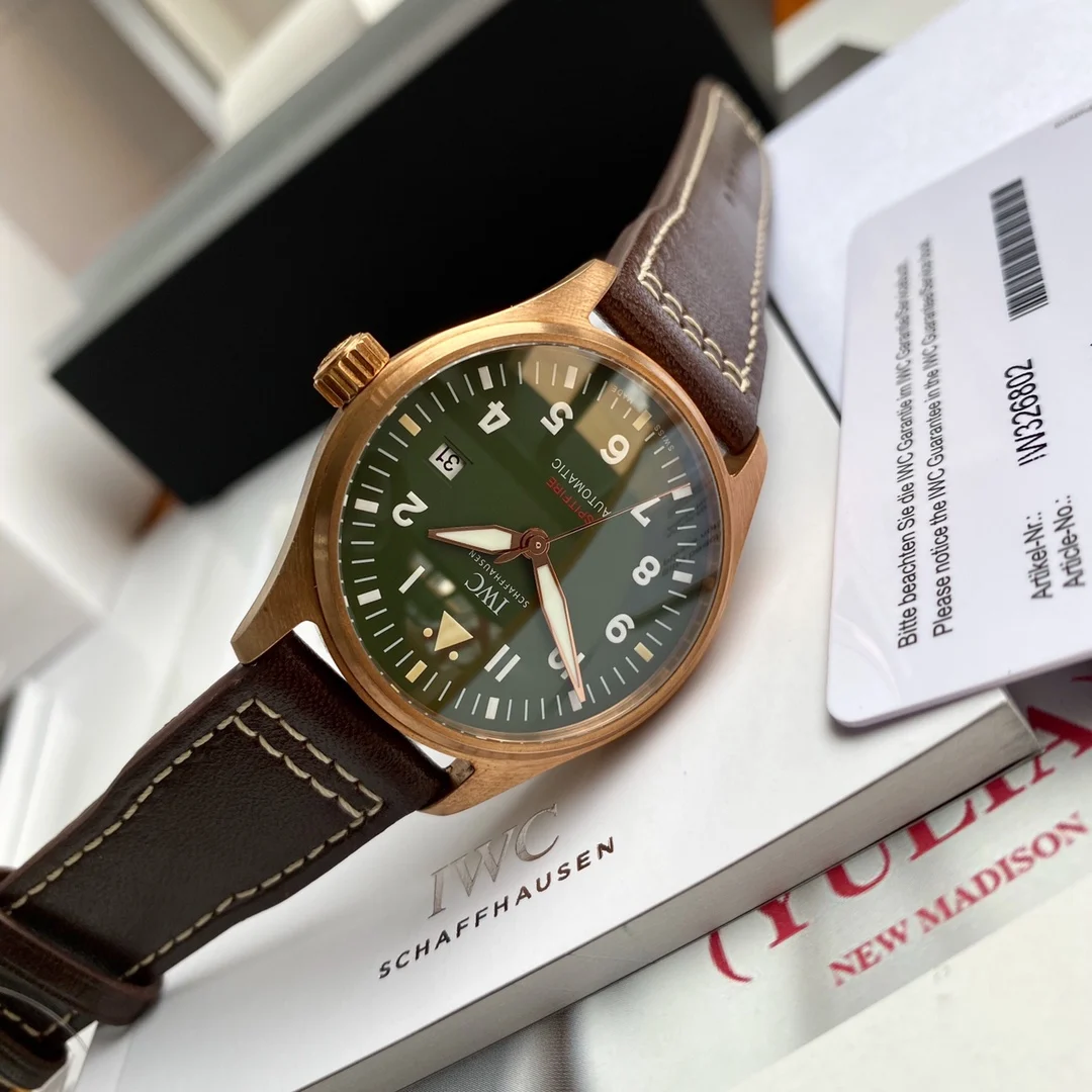 IWC Pilot IW326802 — photographed off the sweep
