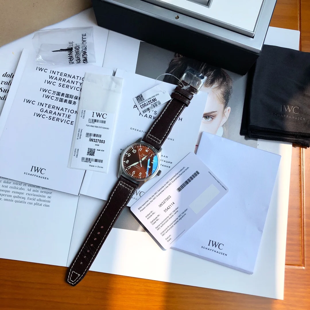 IWC Pilot IW327003 — photographed off the sweep