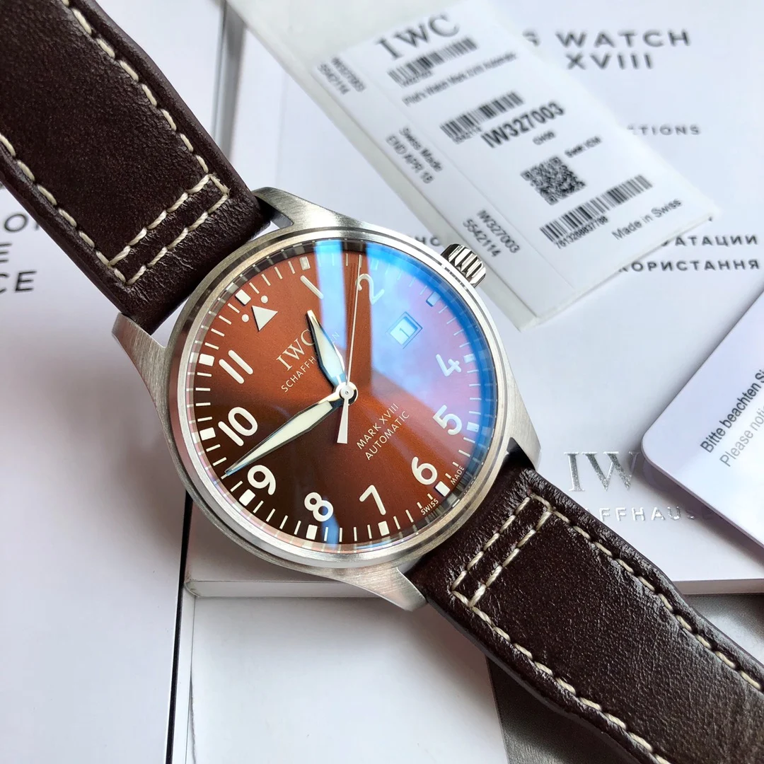 IWC Pilot IW327003 — photographed off the sweep