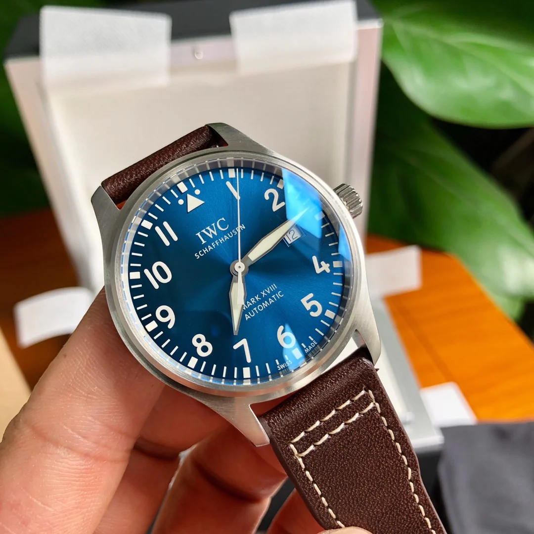 IWC Pilot IW327004 — photographed off the sweep