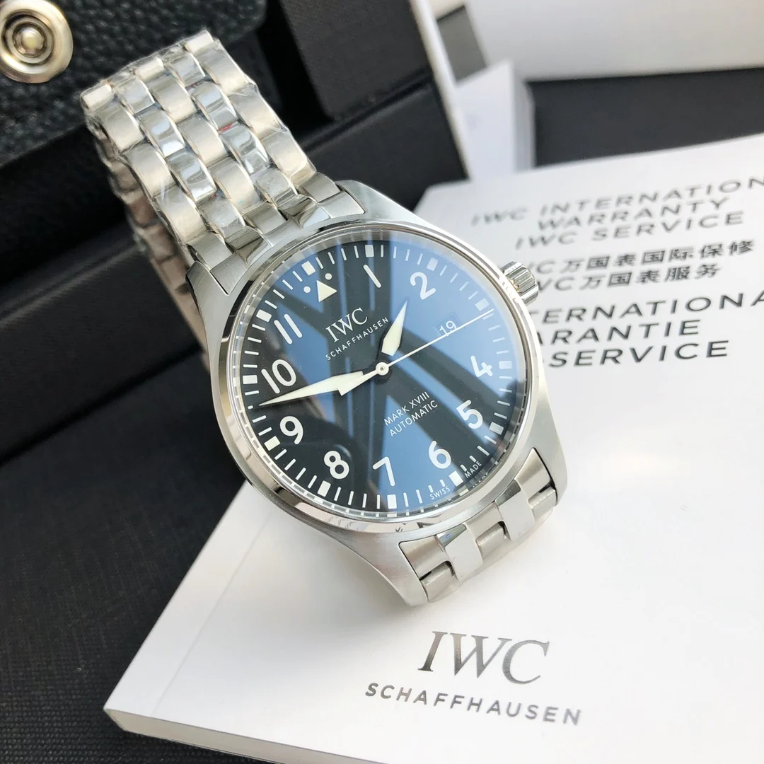 IWC Pilot IW327015 — photographed off the sweep